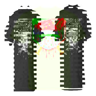 Christmas Baseball Drip For Boys Ice Cream Drip Baseball T-Shirt | Seseable CA