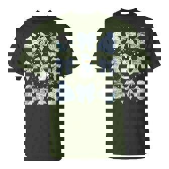 Christmas Snowflake Winter Christmas Coquette Bow Christmas T-Shirt | Mazezy