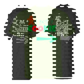 Cookie In That Oven Christmas Pregnancy Announcement Dad Maglietta - Novitaregali