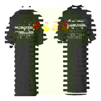 Duck The Halls Christmas Mallard Xmas Duck Lover Men T-Shirt | Seseable CA