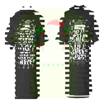 Due To Inflation Ugly Christmas Sweater Xmas T-Shirt | Seseable FR