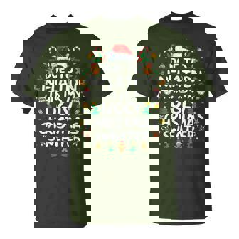 Due To Inflation This Is My Ugly Sweater Family Christmas T-Shirt | Seseable CA