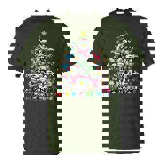 Eagle Bird Christmas Tree Eagle Xmas T-Shirt - Monsterry