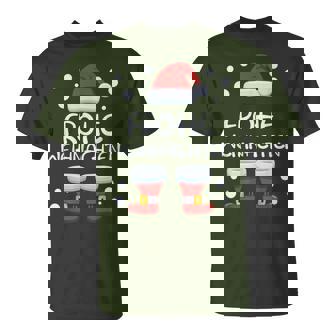 Frohe Weihnachten Germany Père Noël Inscription Merry Christmas T-Shirt - Cadeauxyz