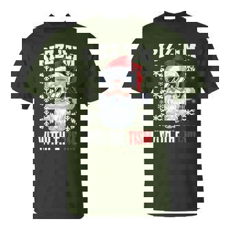 Autism Rizz Em With The Tism Santa Christmas Autism T-Shirt | Mazezy