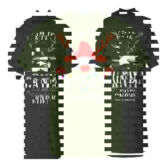 I Am The Grandma Reindeer Christmas Family T-Shirt | Seseable UK