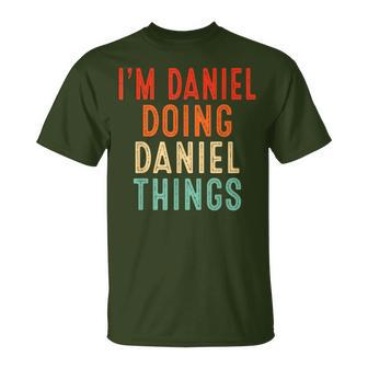 I'm Daniel Doing Daniel Things Christmas Idea T-Shirt - Monsterry