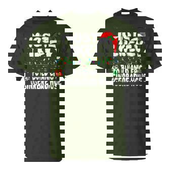 Most Likely To Build An Epic Gingerbread House Christmas T-Shirt - Thegiftio