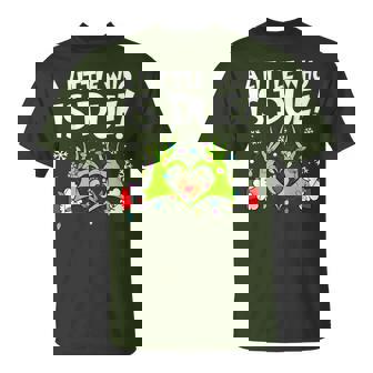 A Little Who Is Due Christmas Pregnancy Announcement T-Shirt | Seseable UK