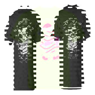 Out Here Looking Like A Snack Christmas Tree Cake Xmas T-Shirt | Seseable CA