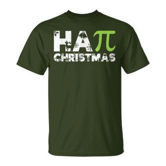 Lustiges Mathe Pi Weihnachts I Happy Christmas Nerd T-Shirt - Geschenkecke