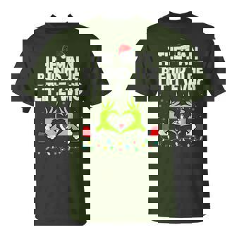 The Man Behind The Little Who Christmas Pregnancy T-Shirt | Mazezy