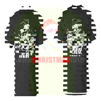 Merry Christmas Vintage Bigfoot Rock On Xmas Boys T-Shirt - Thegiftio