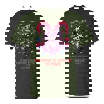 Merry Christmas Krampus Xmas Horror T-Shirt - Monsterry