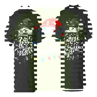 Merry Christmas Lights Red Santa Hat Xmas Family Women T-Shirt | Seseable UK