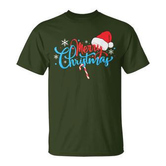 Merry Christmas Lustiges Weihnachten Geschenk Damen Herren T-Shirt - Geschenkecke