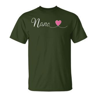 Nana For Grandma Grandmother Christmas T-Shirt - Thegiftio
