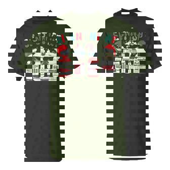 Retro Propofol Silent Night Icu Nurses Merry Christmas T-Shirt | Seseable CA