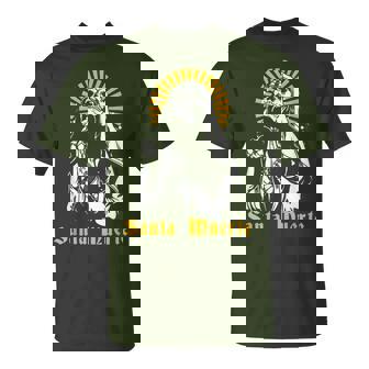 Santa Muerte Tête De Mort Mexicaine Enucre T-Shirt - Cadeauxyz