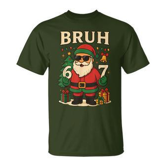 Santaays 67 Bruhanta Lustiger Pyjama 67 Meme Weihnachten T-Shirt - Geschenkecke