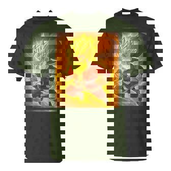 Super Powered Santa Anime Meme T-Shirt | Seseable CA