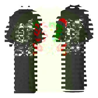 Trending Six Seven Meme Christmas 67 Santa Christmas T-Shirt | Mazezy