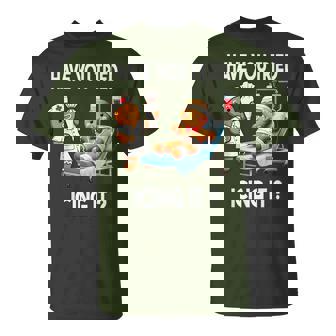 Have You Tried Icing It Christmas Nurse Gingerbread T-Shirt | Mazezy