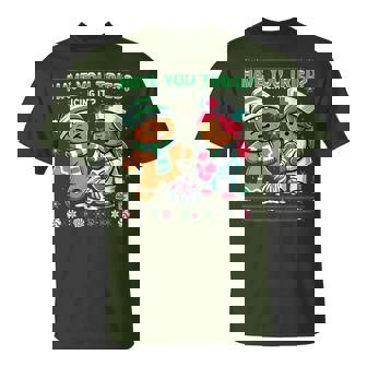 Have You Tried Icing It Gingerbread Icu Nurse Christmas Xmas T-Shirt | Seseable UK