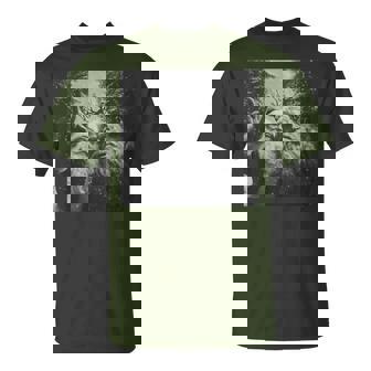 Vintage Bigfoot Santa Claus Selfie Christmas T-Shirt | Mazezy