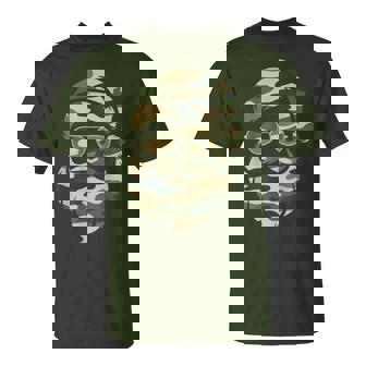 Vintage Santa Face Camouflage Christmas Xmas Camo Boys T-Shirt | Mazezy