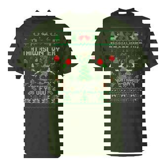 That Wasn't Very Data Driven Of You Ugly Christmas Sweaters T-Shirt - Monsterry