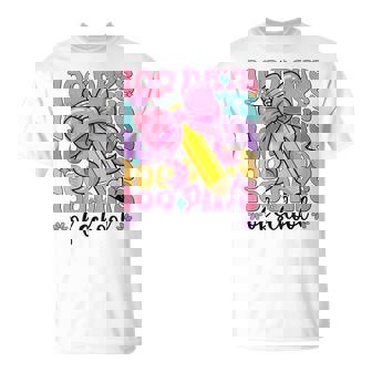 100 Days Of School Girls Coquette Bow 100Th Day Of School T-Shirt | Seseable UK