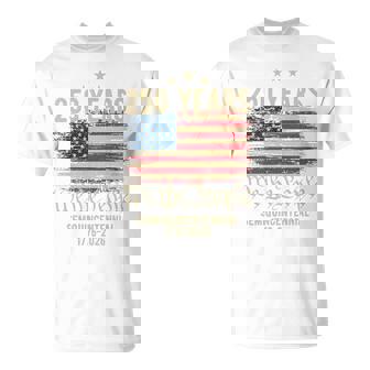 250 Years American Flag 250Th Anniversary Usa Tri-Blend T-Shirt - Monsterry