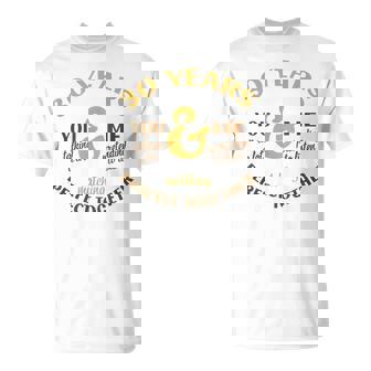 30年 一緒に完成 30周年 おそろい カップル Tシャツ - Kawaiitshirt