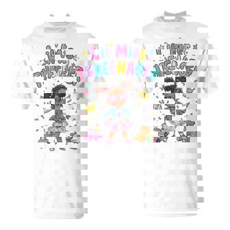 3Rd Birthday Girl Sassy Toddler Lil Miss Threenager T-Shirt | Seseable FR