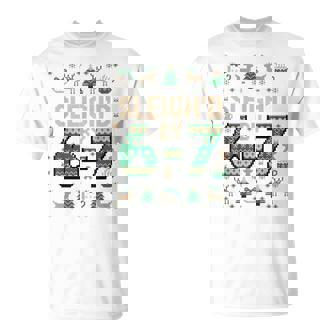 6-7 Christmas Ugly Sweater Six Seven Xmas 67 Meme Santa Elfs T-Shirt | Mazezy