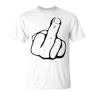 Actitud Dedo Medio Camiseta unisex - Regaloses