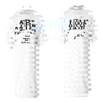 Airport High School HS Carleton MI Vintage Sports T-Shirt | Mazezy