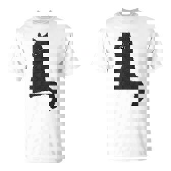 Amoureux Des Chats Tigre De La Maison Mignon Chat Noir T-Shirt - Cadeauxyz