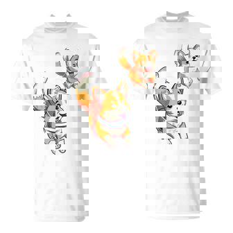 Astronaute Dogpace Galaxie Drôle Mignon T-Shirt - Cadeauxyz