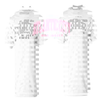 Atlantic City New Jersey Retro Preppy Throwback Girls T-Shirt | Mazezy