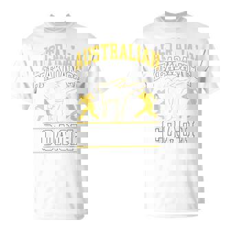 Australian Breakdancer Costume Coach Break Dancer Matching T-Shirt | Mazezy