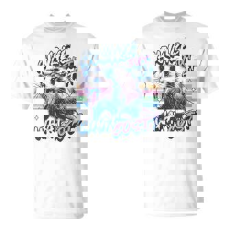 Awake But At What Cost Always Tired Opossum Lover T-Shirt - Thegiftio