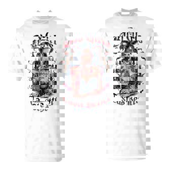 Bad Girls Taste Better Tattoo Lover Vintage Halloween T-Shirt | Seseable UK