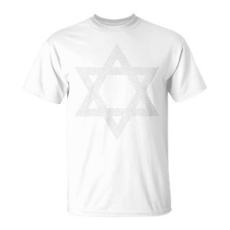 Bandera Israelí Estrella De David Banner De Israel Camiseta unisex - Regaloses