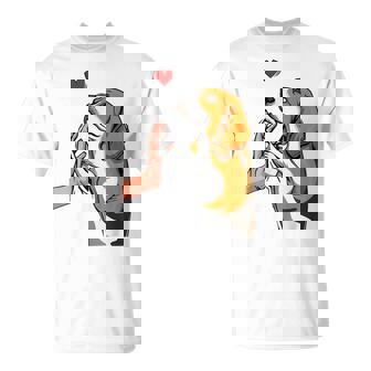 Beagle Amore Carino Cane Mamma Divertente Ragazze Maglietta - Novitaregali