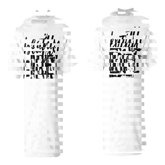 Beautifully-Broken Distressed Meme Christian Quote T-Shirt | Mazezy