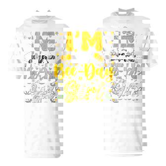 Im The Bee Day Girl Flower Birthday Group Family Matching T-Shirt | Seseable FR