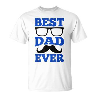Best Dad Ever Fête Des Pères Papa Papa Papa T-Shirt - Cadeauxyz