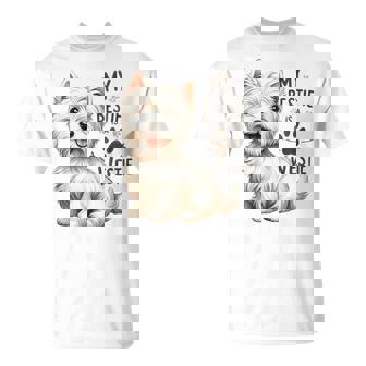 My Bestie Is A Westie Maglietta - Novitaregali